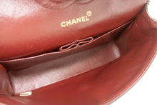 CHANEL Classic Double Flap 10" Chain Shoulder Bag Black Lambskin p15 hannari-shop