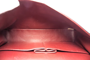 CHANEL 2.55 Τσάντα ώμου με μεσαία αλυσίδα με διπλό πτερύγιο Μαύρο δέρμα αρνιού h12