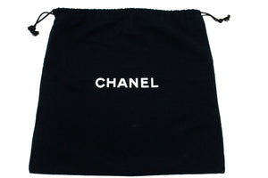 CHANEL Classic Double Flap Medium Chain Shoulder Bag Black Lamb k61