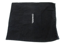 CHANEL Classic Double Flap 10" Chain Shoulder Bag Black Lambskin p97 hannari-shop