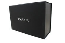 CHANEL Classic Double Flap 10" Chain Shoulder Bag Black Lambskin p97 hannari-shop