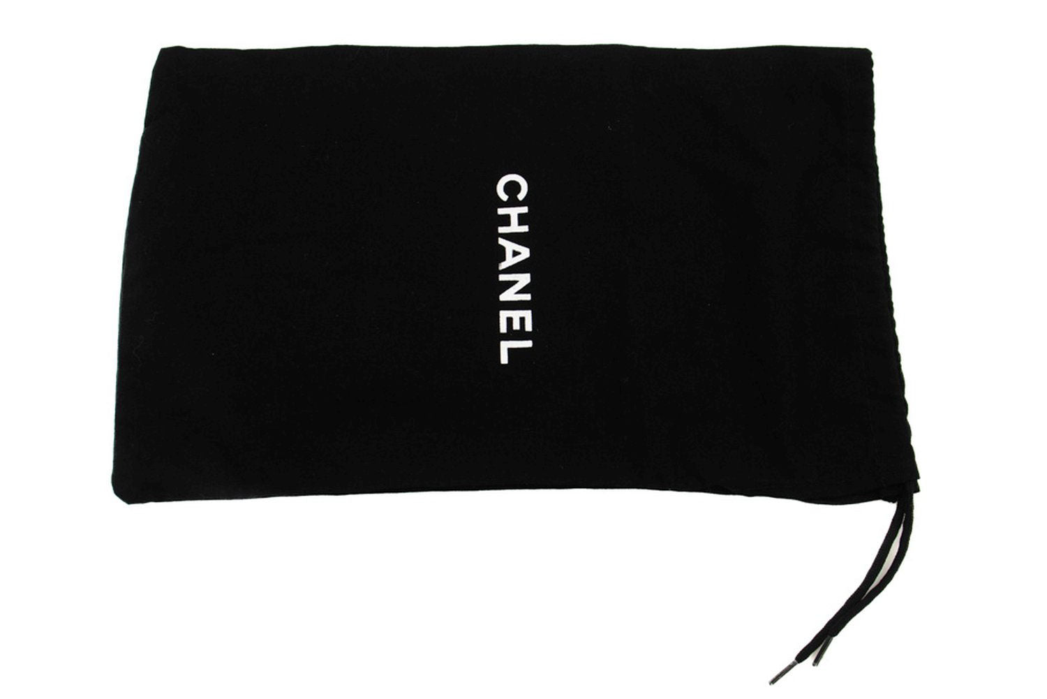 CHANEL Wallet On Chain WOC i kornet kalveskind, sort skuldertaske p60 hannari-shop
