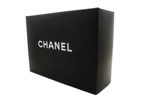 CHANEL Classic Double Flap 9" Chain Shoulder Bag Black Lambskin p56 hannari-shop