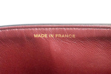 CHANEL Classic Double Flap 10" Chain Shoulder Bag Black Lambskin p58 hannari-shop