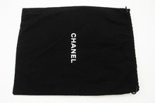 CHANEL Classic Double Flap 10" Chain Shoulder Bag Black Lambskin p58 hannari-shop