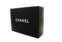 CHANEL Classic Double Flap 10" Chain Shoulder Bag Black Lambskin p58 hannari-shop
