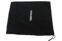 CHANEL Classic Double Flap 10" Chain Shoulder Bag Black Lambskin p62 hannari-shop