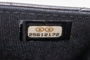Μαύρο κλασικό πορτοφόλι CHANEL σε αλυσίδα WOC Shoulder Bag Crossbody k89