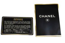 CHANEL Classic Double Flap 10" Chain Shoulder Bag Black Lambskin p61 hannari-shop
