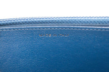 CHANEL Black Blue Wallet On Chain WOC skuldertaske Crossbody Gold L05
