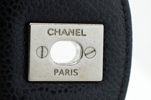 Τσάντα ώμου CHANEL με κόκκους από δέρμα μοσχαριού με μεγάλη αλυσίδα W Flap SV Classic L06