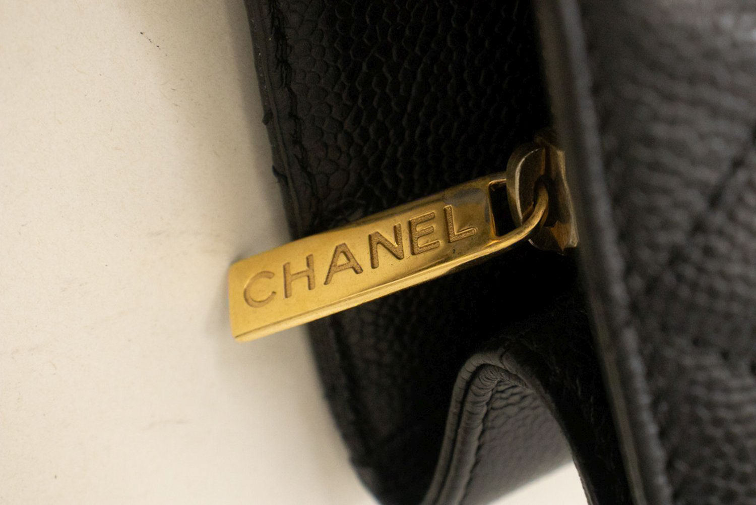 CHANEL Grained Calfskin GST 13" Shopping Tote Chain Skuldertaske p95 hannari-shop