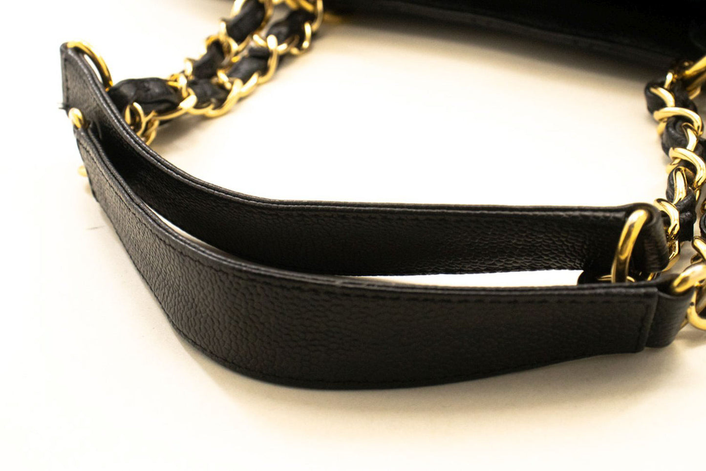 CHANEL Grained Calfskin GST 13" Shopping Tote Chain Skuldertaske p95 hannari-shop