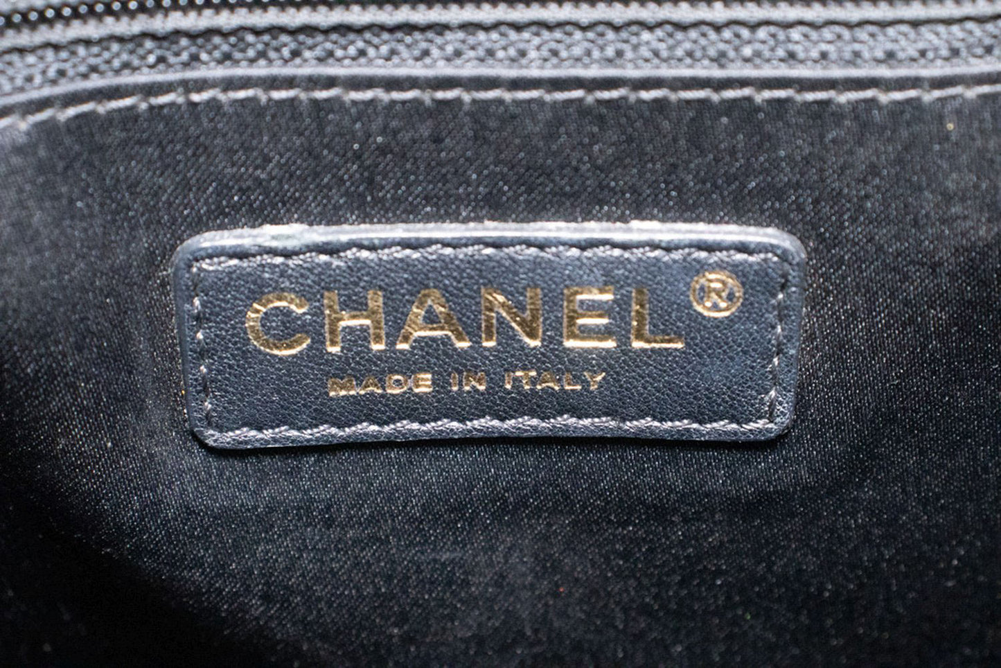 CHANEL Grained Calfskin GST 13" Shopping Tote Chain Skuldertaske p95 hannari-shop