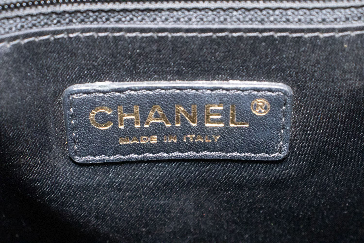 CHANEL Grained Calfskin GST 13" Shopping Tote Chain Skuldertaske p95 hannari-shop