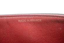 CHANEL Classic Double Flap 10" Chain Shoulder Bag Black Lambskin p76 hannari-shop
