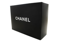 CHANEL Classic Double Flap 10" Chain Shoulder Bag Black Lambskin p76 hannari-shop