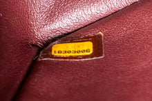 Τσάντα ώμου με αλυσίδα CHANEL 11" L18 με διπλό πτερύγιο από δέρμα μοσχαριού