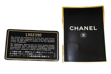 CHANEL Classic Double Flap 10" Chain Shoulder Bag Black Lambskin p84 hannari-shop
