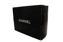 CHANEL Classic Double Flap 10" Chain Shoulder Bag Black Lambskin p84 hannari-shop