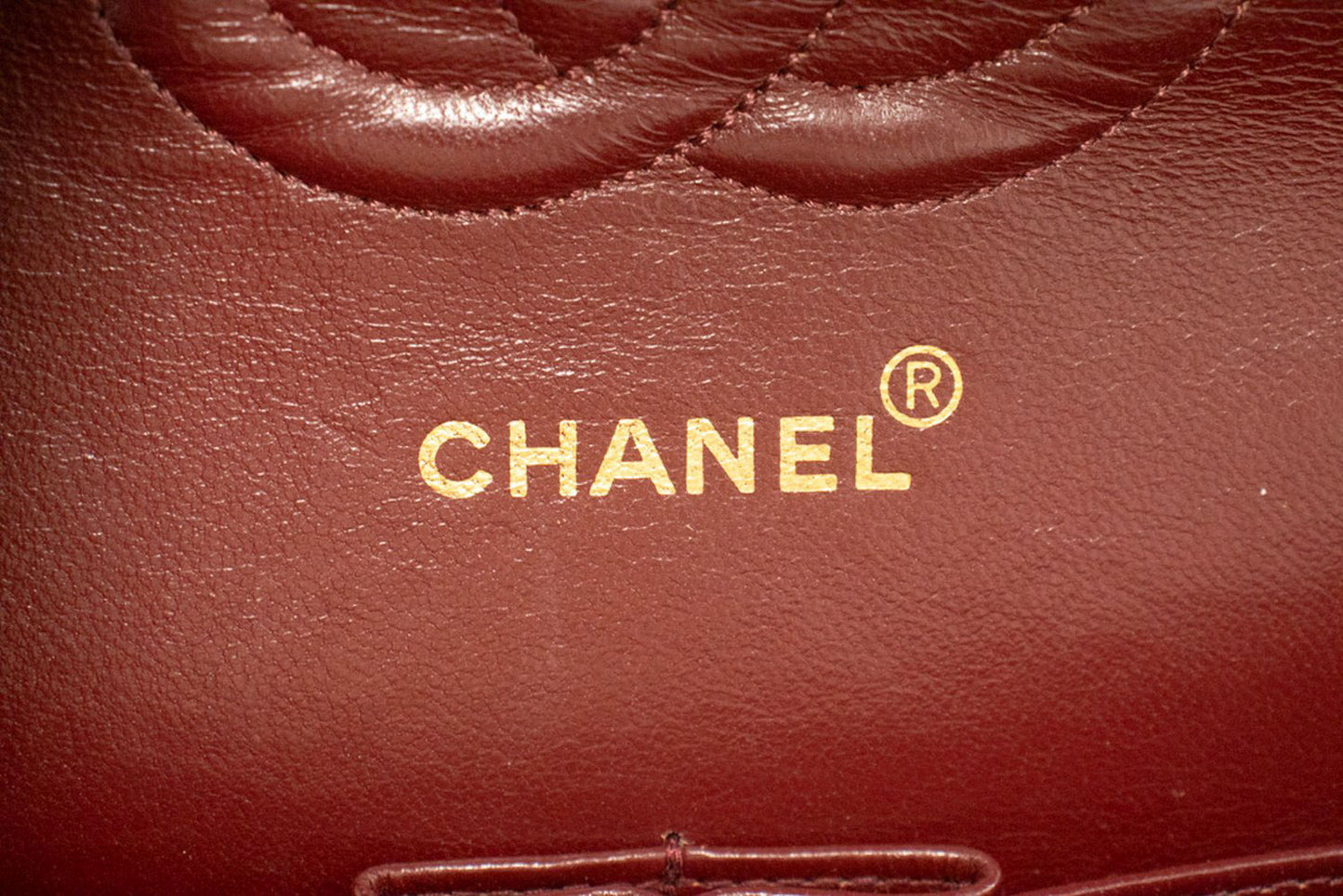 CHANEL Classic Double Flap 10" Chain Schoudertas Zwart Lamsleer ad8 hannari-shop