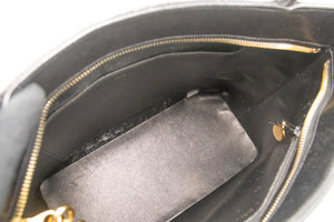 CHANEL Gold Medallion Caviar Shoulder Bag Grand Shopping Tote L67