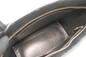 CHANEL Gold Medallion Caviar Shoulder Bag Grand Shopping Tote L70