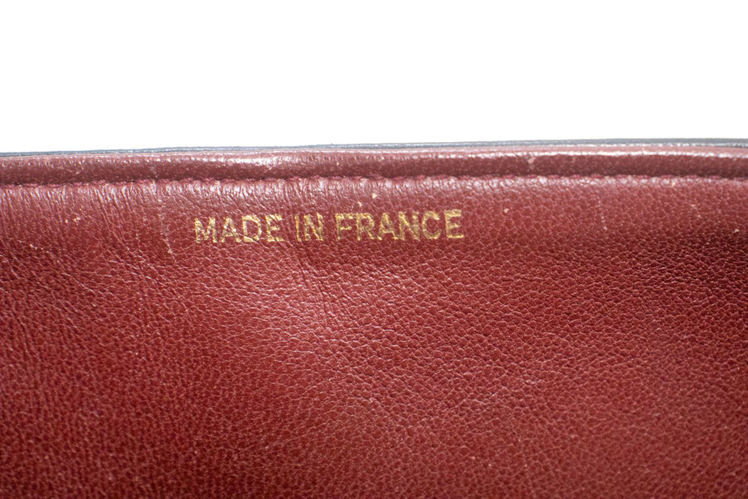 Sac à bandoulière carré CHANEL Classic Double Flap en agneau noir ad1 hannari-shop