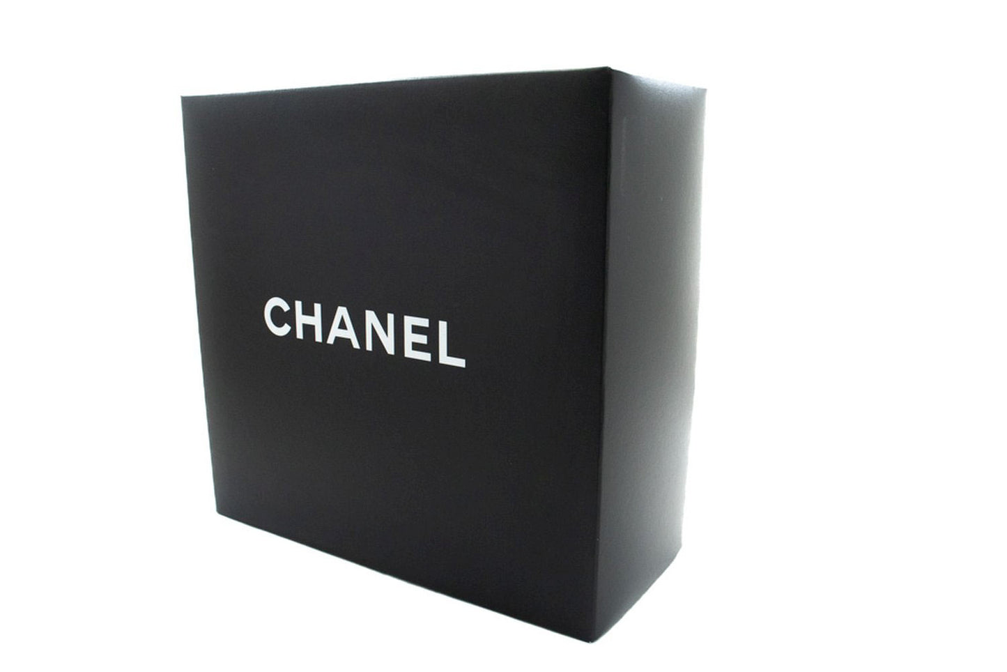 Sac à bandoulière carré CHANEL Classic Double Flap en agneau noir ad1 hannari-shop