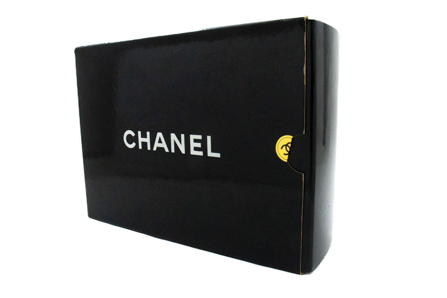 Sac à bandoulière CHANEL Classic Double Flap 10" en agneau noir avec chaîne ag1 hannari-shop