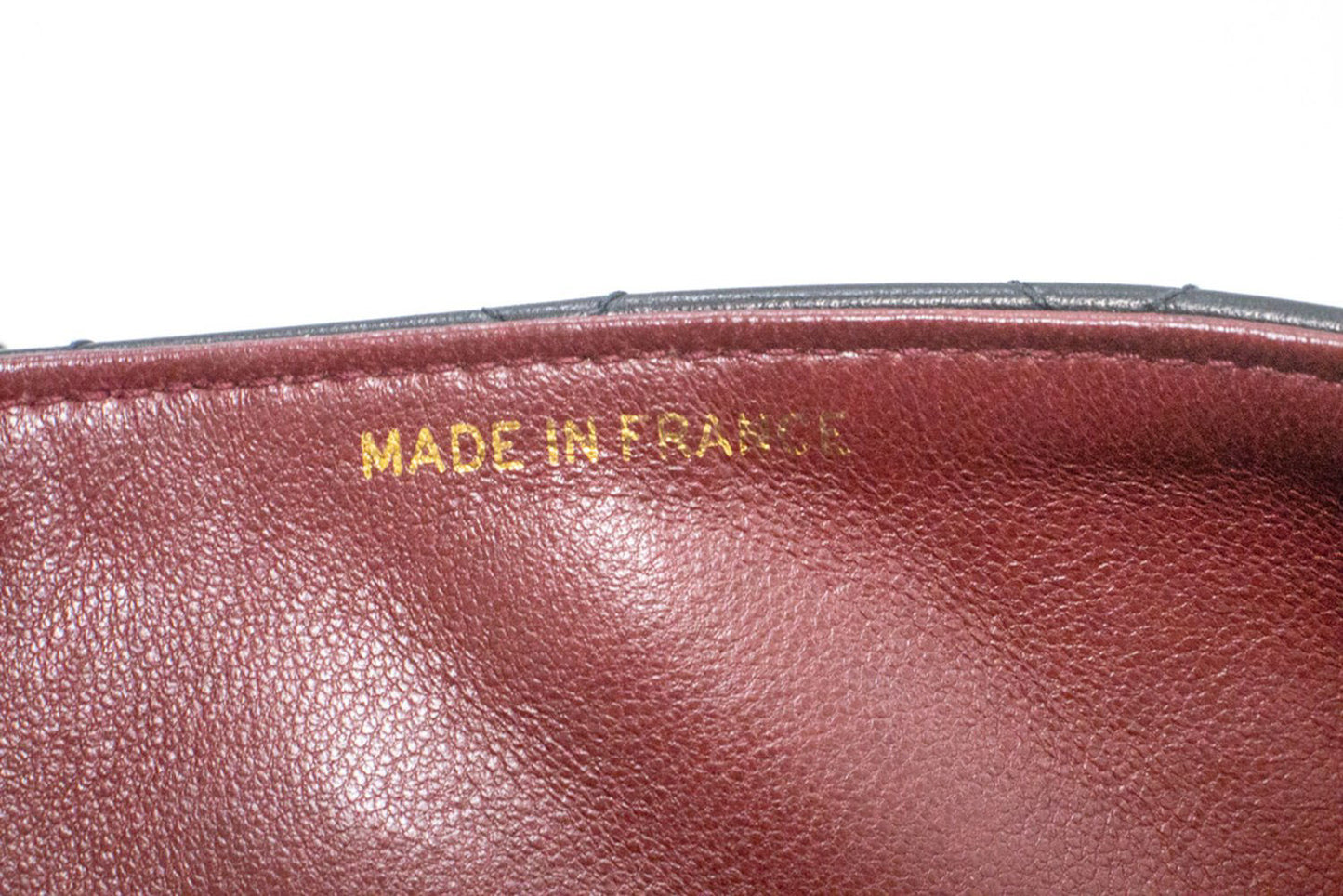 CHANEL Mini Square Small Chain Shoulder Bag Crossbody Black Lamb af9 hannari-shop