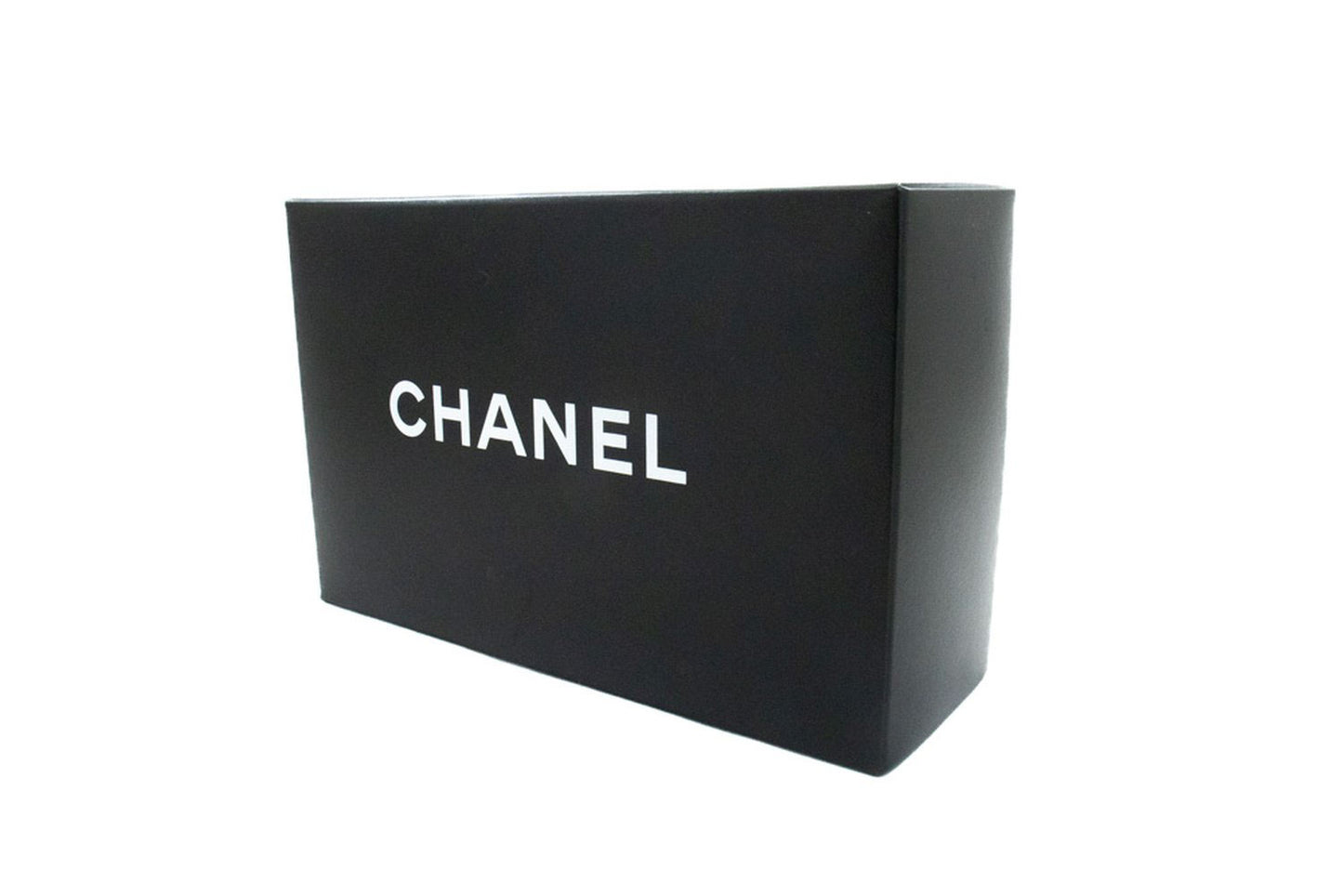 CHANEL Mini Square Small Chain Shoulder Bag Crossbody Black Lamb af9 hannari-shop