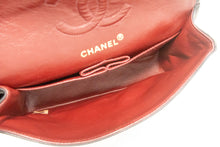 Τσάντα ώμου με αλυσίδα CHANEL Classic Double Flap 9" Μαύρο Lambskin L63