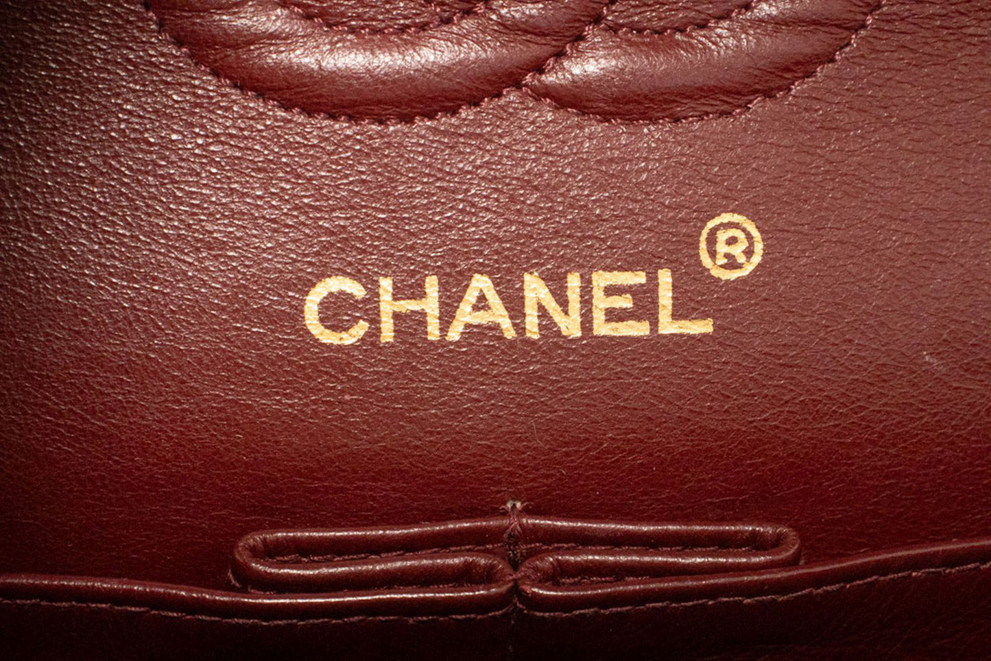 CHANEL Classic Double Flap 9" Chain Schoudertas Zwart Lamsleer ag6 hannari-shop