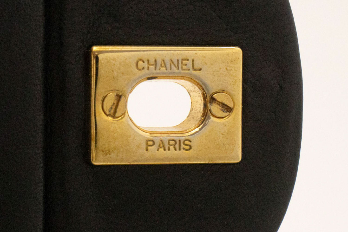 CHANEL Classic Double Flap Borsa a Spalla con Catena 10" in Pelle di Agnello Nera ag5 hannari-shop