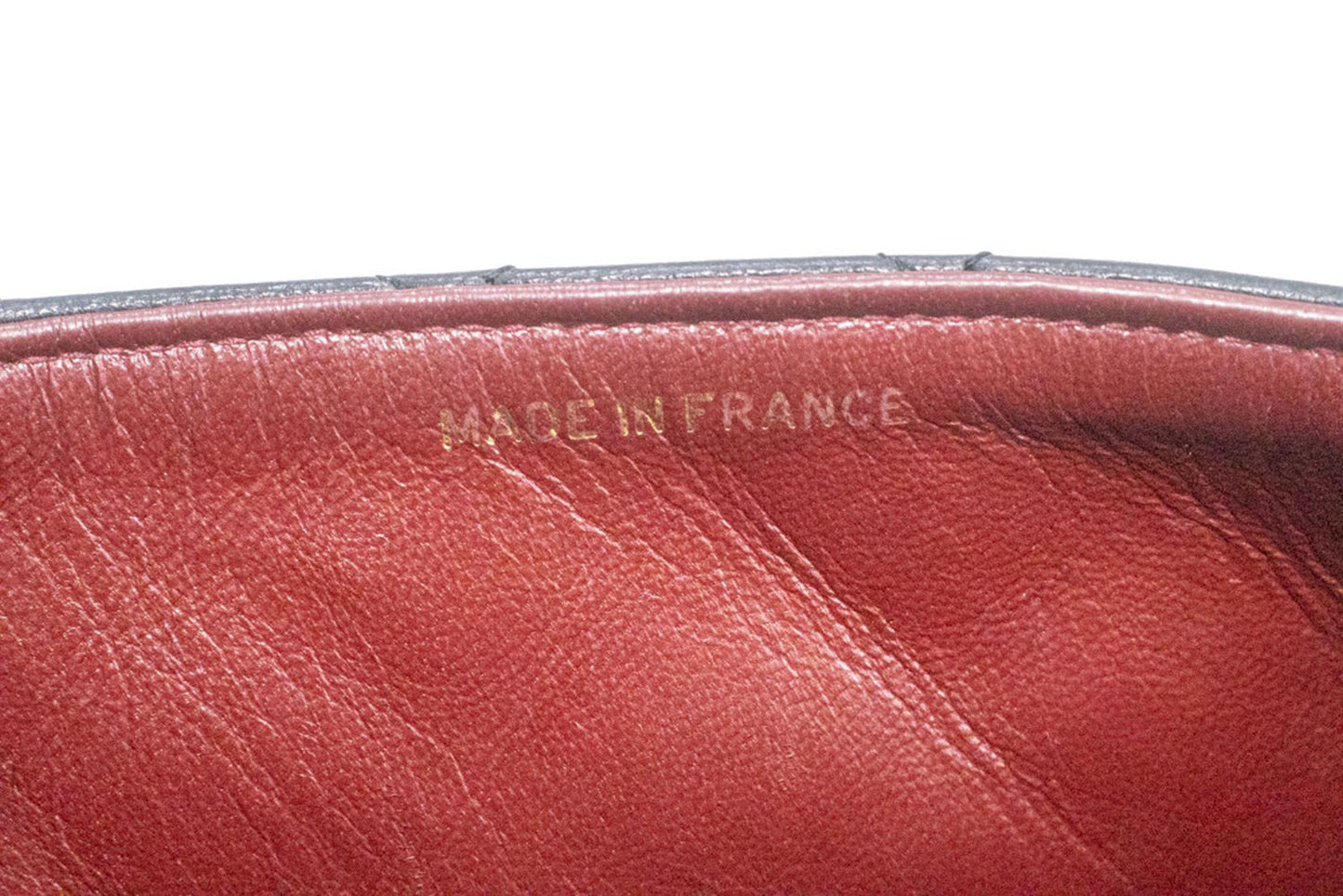 CHANEL Mini Square Borsa a Tracolla Piccola con Catena Nera in Agnello ag9 hannari-shop