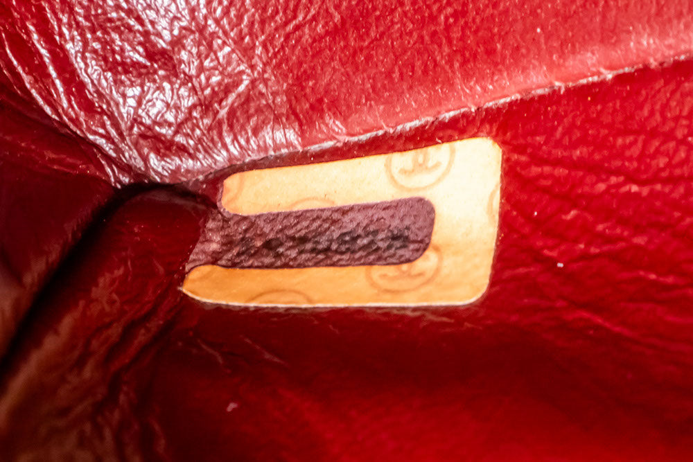 CHANEL Mini Square Borsa a Tracolla Piccola con Catena Nera in Agnello ag9 hannari-shop