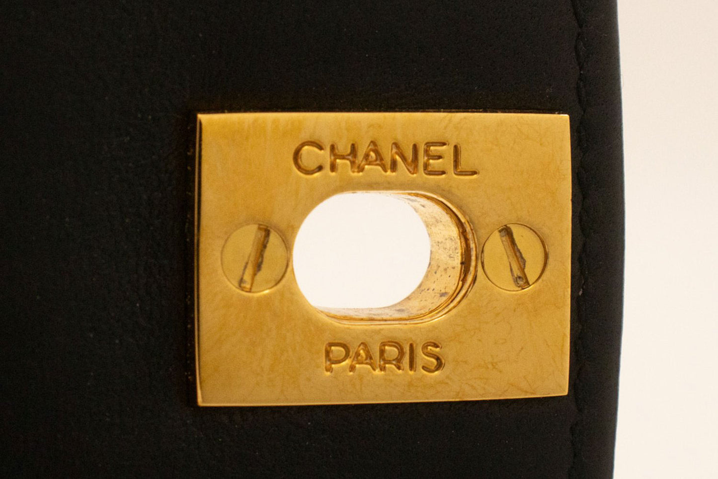 CHANEL Diana Flap Chain Shoulder Bag Black Quilted Lambskin ai3 hannari-shop