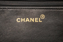 Τσάντα ώμου CHANEL Jumbo Large Big Chain Chain Leather L86 μαύρο δέρμα αρνιού