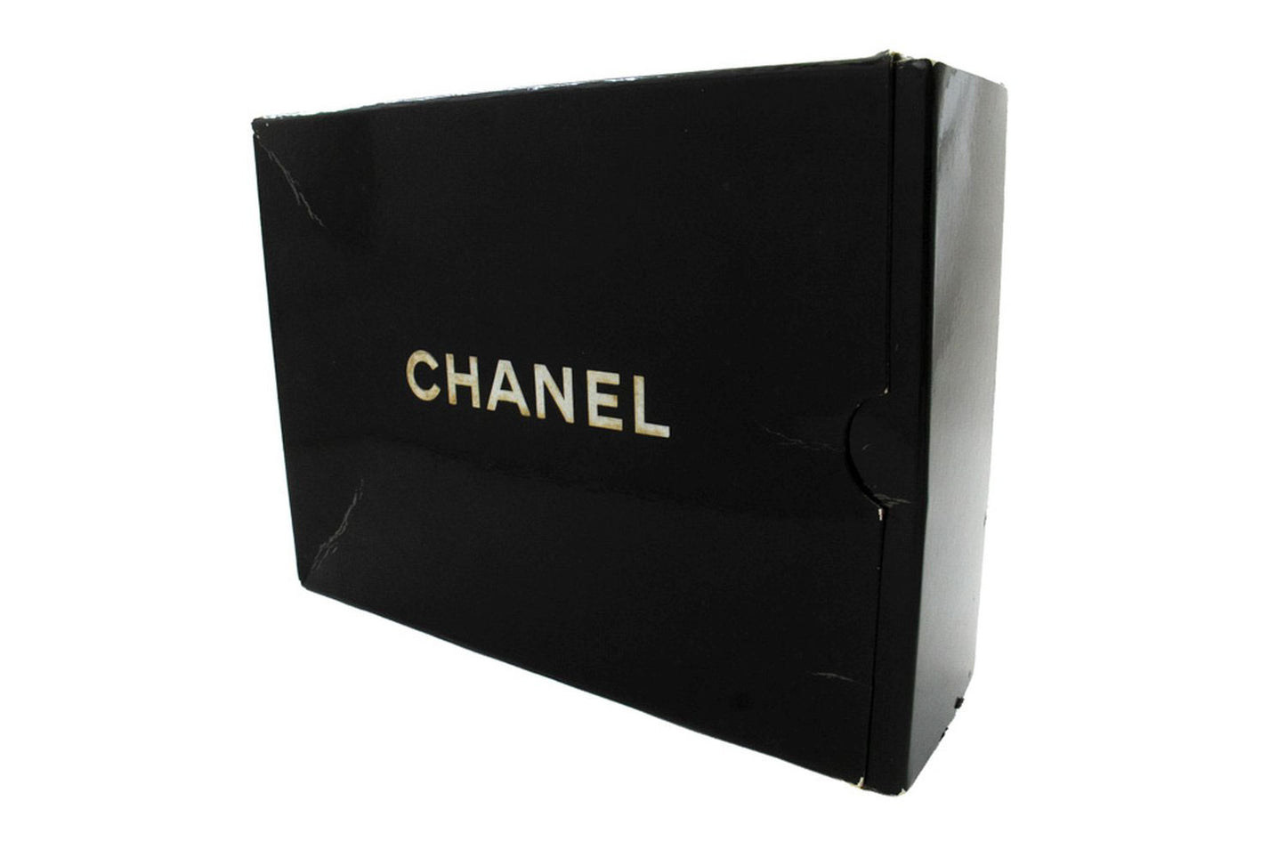 Sac à bandoulière CHANEL Classic Double Flap 10" en agneau noir avec chaîne ah7 hannari-shop