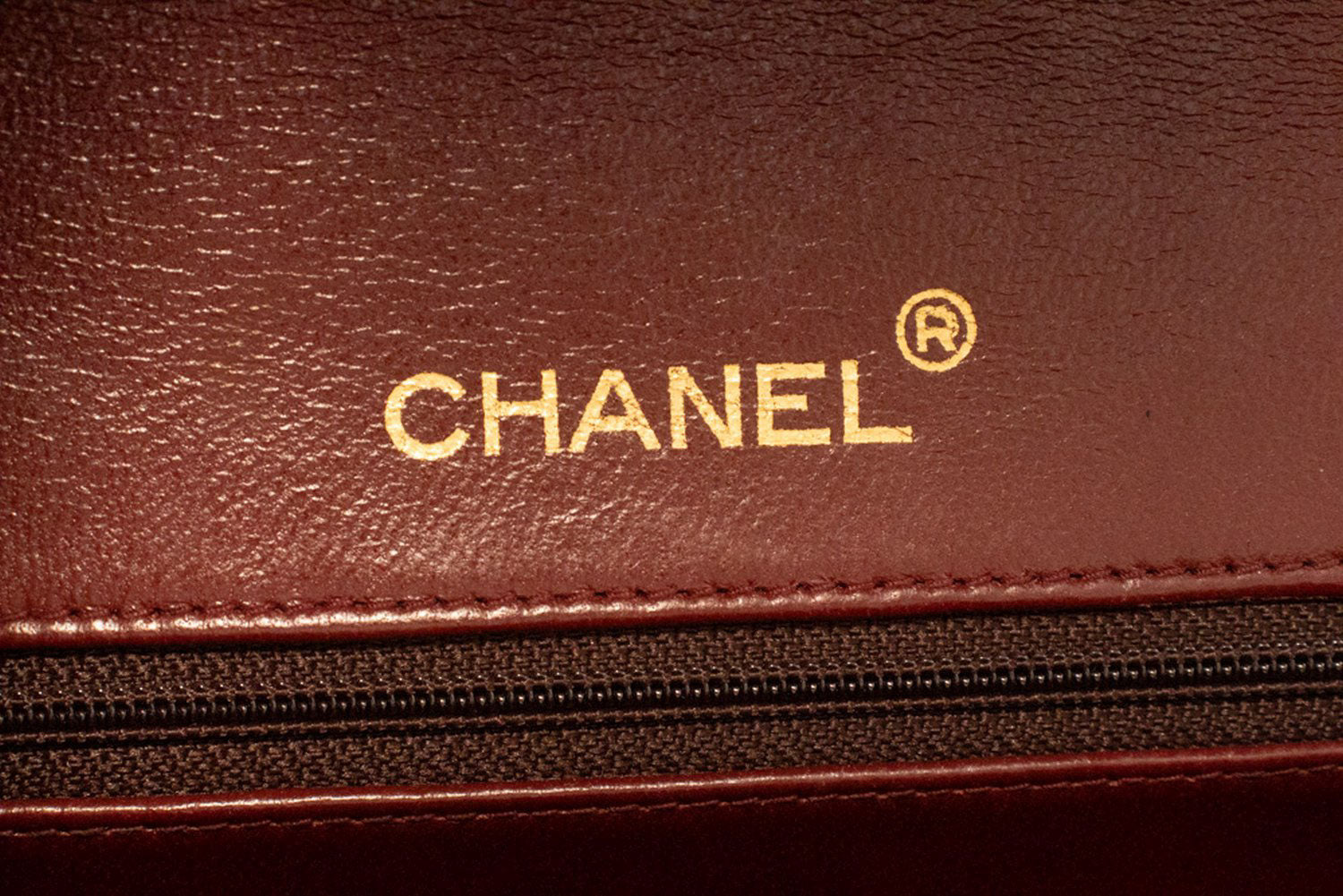 CHANEL Classic Double Flap Square Chain Schultertasche Schwarz Lamm ah5 hannari-shop