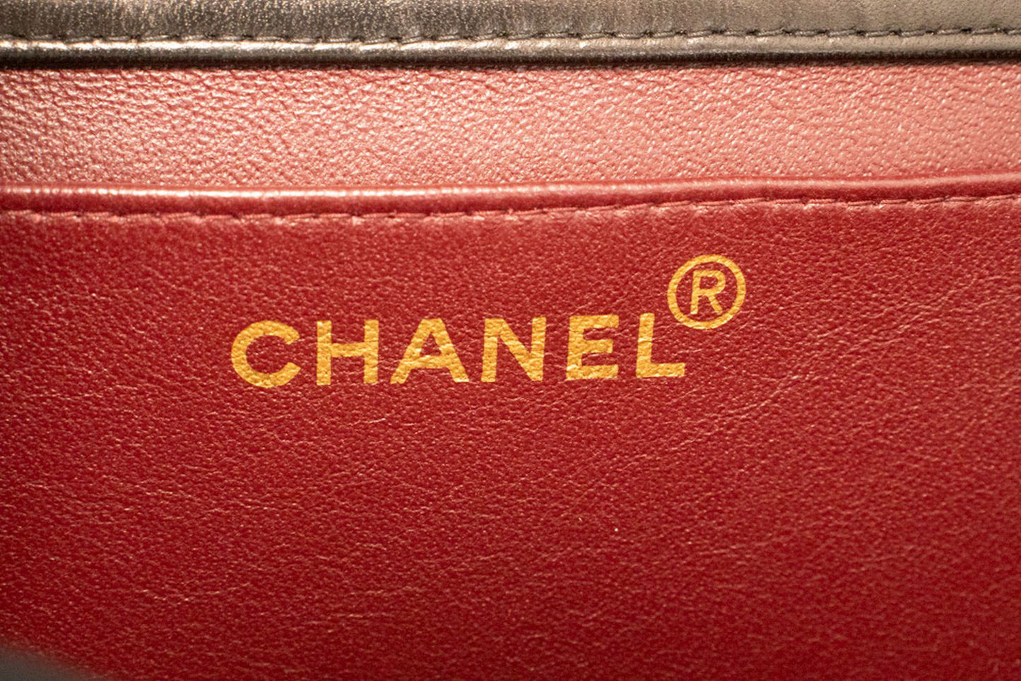 CHANEL Full Flap Small Chain Shoulder Bag Clutch Black Quilted aj2 hannari-shop