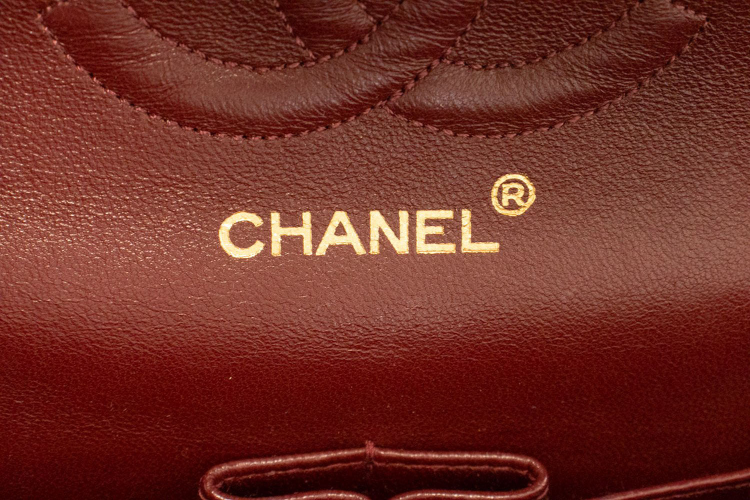 CHANEL Classic Double Flap 10" Chain Shoulder Bag Black Lambskin aj5 hannari-shop