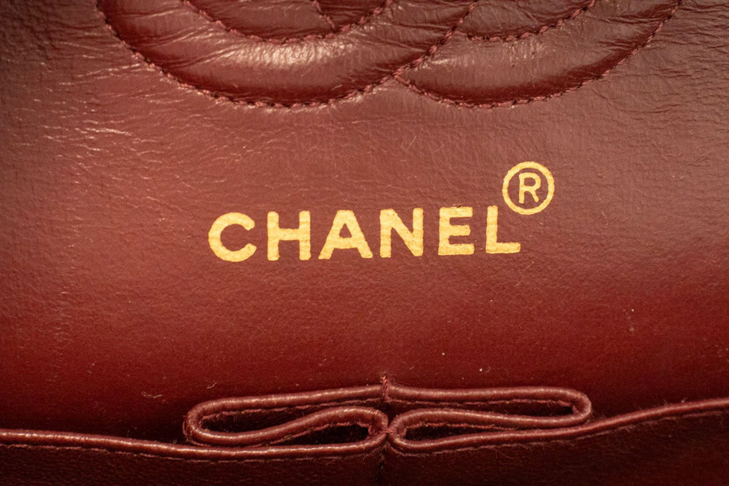 CHANEL Classic Double Flap 9" skuldertaske med kæde i sort lammeskind aj7 hannari-shop