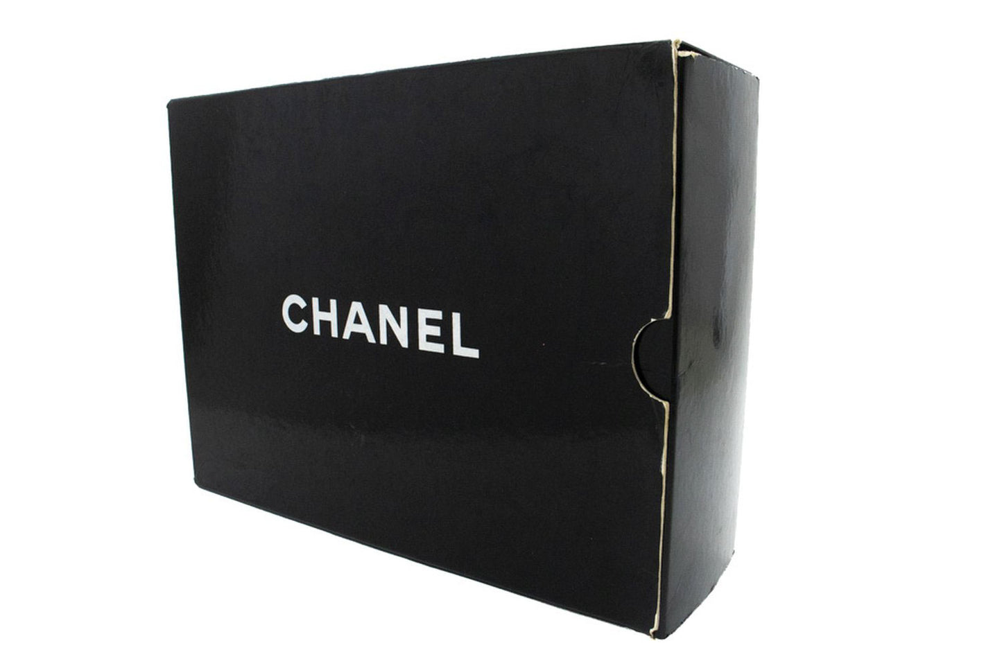 CHANEL Classic Double Flap 9" skuldertaske med kæde i sort lammeskind aj7 hannari-shop
