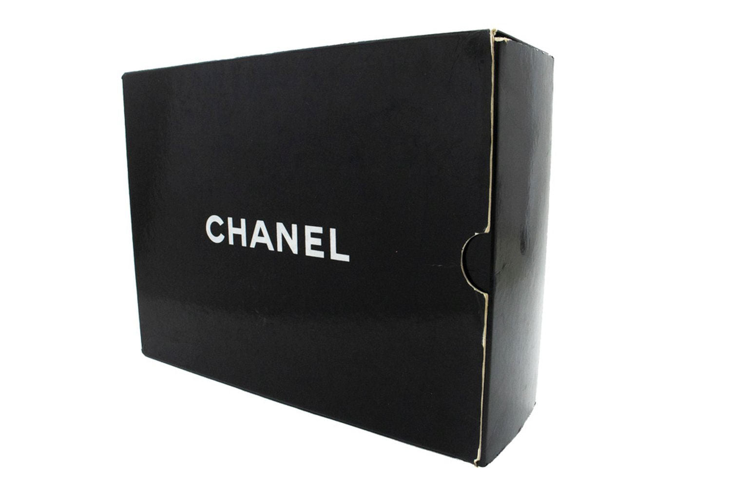 CHANEL Classic Double Flap 9" skuldertaske med kæde i sort lammeskind aj7 hannari-shop