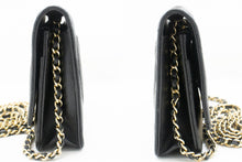 CHANEL Grained Calfskin Wallet On Chain WOC Black Shoulder Bag p63 hannari-shop