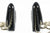 CHANEL Grained Calfskin Wallet On Chain WOC Black Shoulder Bag n96 hannari-shop