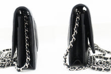 CHANEL Caviar Wallet On Chain WOC Black Shoulder Bag Crossbody SV n87 hannari-shop