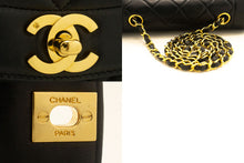 CHANEL Diana Flap Chain Shoulder Bag Black Quilted Lambskin Purse p33 hannari-shop